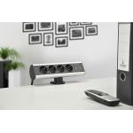 4 Way Desk Mount Power Strip Simple Design Overvoltage Protection Durable for sale
