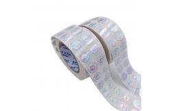 China Custom Shapes Brand Protection 3D Holographic Stickers supplier