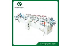 China Ecoographix Automatic Carton Folding Gluing Machine For Packaging supplier
