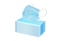 China Anti - Virus Non Woven 3 Ply Disposable Face Mask With Elastic Ear Loop supplier