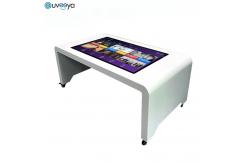 China Auveeya Tempered Glass LCD Tabletop Touch Screen Monitor Interactive Display Table supplier