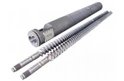China Nitrided Bimetallic Screw And Barrel For Extruder Machine supplier