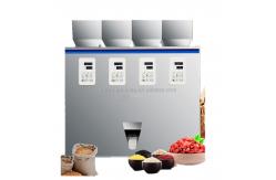 China Multifunction Tea Weighing Machine 4 Heads For Grain Mixed Nut supplier