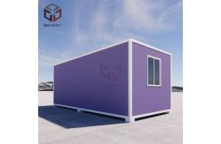 China Insulated Expandable Prefab Homes 10FT Container House supplier