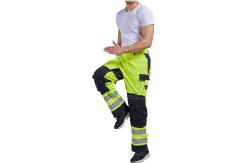 China Inherent FR Hi Vis Stretch Trousers Fireproof Work Trousers supplier