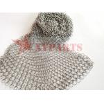 Space Partition Stainless Steel Metal Ring Mesh 1.2mmx10mm