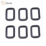 Custom Metal Carabiner Keychain Clip , Rectangle Hook Metal Accessories for sale