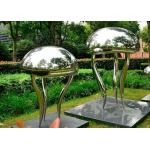 Custom Size Garden Landscape Stainless Steel Sculpture Animal Jellyfish Sculpture for sale