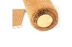 China Compostable Honeycomb Packing Paper For Wine Cushioning Wrap Paper Roll supplier