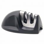 Edge Grip Manual Knife Sharpener , Portable Coarse And Fine Knife Sharpener 95 * 52 * 45mm for sale