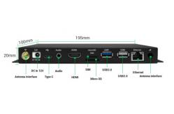 China Bluetooth 4.0 HD Media Player Box For Interactive LCD Advertising Display supplier