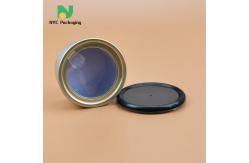 China Custom Tuna Milk Powder Cake Aluminium Tin Can With Lid supplier