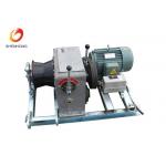 3T 5T Electric Gas Engine Powered Winch For Cable Pulling In Line Construction for sale