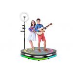 Ins 360 Camera Booth Intelligent Remote Control 360 Selfie Platform Colorful Lights for sale