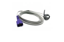 China Short Neonate Wrap Ds100a  Spo2 Sensor 30cm  9pin TPU Jacket supplier
