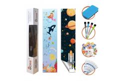 China Children's Removable Laminated Poster Board Dry Erase Growth Chart Poster supplier