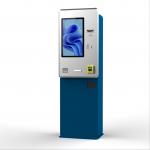Outdoor Kiosk Parking Payment Station Credit Card And Bill Acceptor Self Payment Kiosk Waterproof IP65 for sale