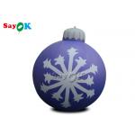 Custom 3m 10ft Garden Xmas Decorated Inflatable Ball For Holiday for sale