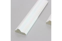 China White Decorative Skirting Tile Baseboard Primed Moulding With Led Light supplier