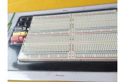 China 1500 Points Circuit Board Breadboard Solderless with Metal Plate supplier