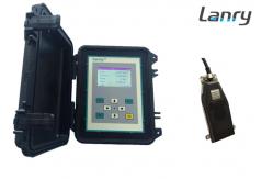 China Doppler Portable Ultrasonic Open Channel Flow Meter Rechargeable Battery Powered supplier
