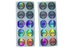 China Anti Counterfeit CMYK Color Tamper Evident Security Labels supplier