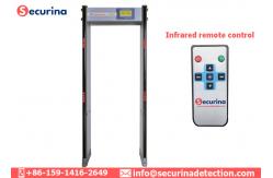 China LCD Screen Arched Metal Detector AC85V IP65 Weatherproof Stationary 8KHZ supplier