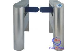 China Customized Size Half Height Rustproof Swing Gate Barrier With Card Reader supplier