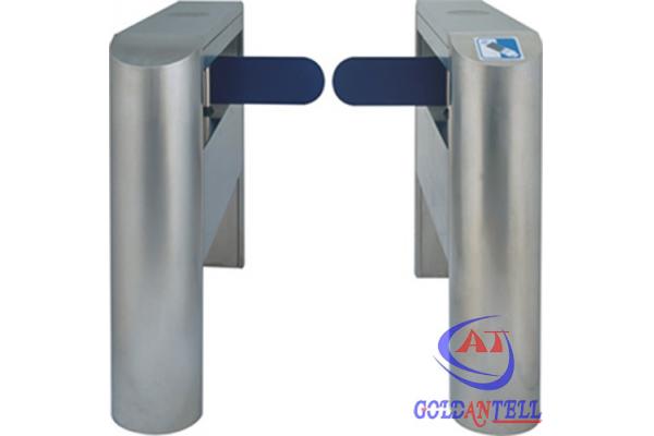 Customized Size Half Height Rustproof Swing Gate Barrier With Card Reader