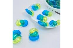 China OEM ODM 3-in-1 Liquid  Eco Friendly Laundry Detergent Capsules supplier