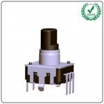12mm EC12 rotary enocder with insulated shaft with switch EC1211-01-X2B-HA1 FOB for sale