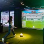 Amusement Products Ar Football For Indoor Sports Interactive Football Simulator for sale