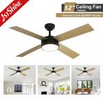 52 Inches Indoor Ceiling Fan With Light DC Motor Amart Control