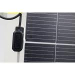 120W 12V Lightweight Ultra Flexible Black Division Monocrystalline Solar Panel for RV Marine Boat Van Car Curve Surfaces for sale