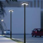 Solar Garden Lamp with Auto Dusk-to-Dawn Lighting for Pathways, Yards and Landscape Décor for sale