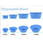 Medical Disposable Kidney Dish , Blue Disposable Bowls Surgical Plastic Standard for sale
