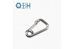 China 304 Stainless Steel Simple Spring Hook Rigging Hardware Fitting 316 supplier