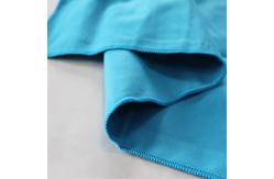 China Wholesale Custom Microfiber Suede  Sports Mesh Bag Gym Towel supplier