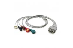 China 0.9m Telemetry Mindray Transmitter Cable AHA IEC TPU For Monitor supplier