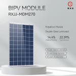 Higher Power BIPV Solar Panels Class A Polycrystalline Silicon Solar Cell