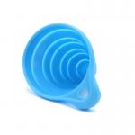 Food Grade Portable Collapsible Silicone Funnel for kitchen accessories for sale