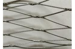 China 3.2mm Wire Rope Mesh 3 × 3 Hole Building Use Knotted Cable supplier