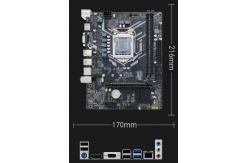 China 2*DDR4 INTEL LGA1200 Gaming Mainboard 11th 10th GEN Supported Motherboard supplier