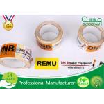 48mm 50mm BOPP Adhesive Printed Packing Tape For Shipping Box Carton for sale