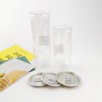 Slim Shape 330ml Plastic Beverage Cans For Milk Water
