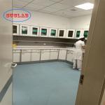 Rectangular Chemistry Lab Bench Laboratory Benches and Cabinets for Hospital Laboratories with Base Cabinet for sale