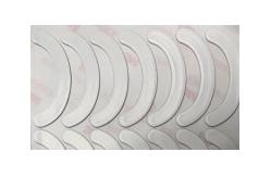 China White PTFE Computer Mouse Feet Backed With Double Sided Adhesive Tape supplier