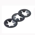 Carbon Steel Club Bearing Clip Ring Star Toothed Lock Washer Retaining Starlock Washer For Shaft for sale