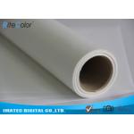 Inkjet Matte Water Resistant Polyester Fabric Roll 220Gsm For Pigment Digital Printing