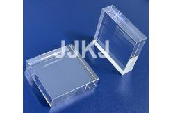 China Customized Optical Sapphire Light Guide Block Sapphire Glass Window High Transparency supplier
